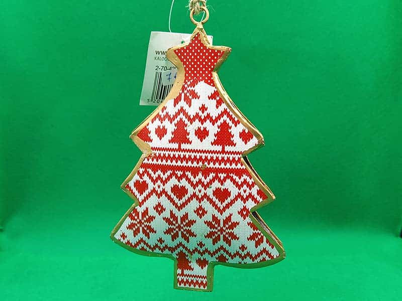 Χριστουγεννιάτικο διακοσμητικό Μεταλλικό Δεντράκι